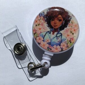 Cute badge reel ID holder